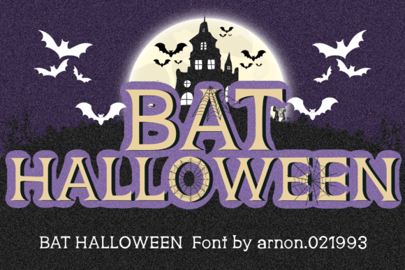 Bat Halloween: The Display Typeface That Elevates Spooky Campaigns