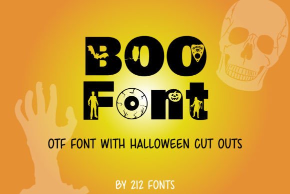 Boo: The Halloween Display Font for Scroll-Stopping Campaigns