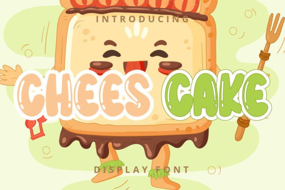 Chees Cake: The Playful Display Typeface for Standout Campaigns