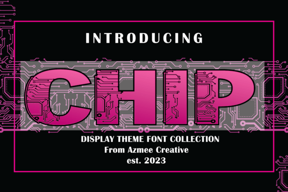 Chip Typeface Review: A Bold Display Font for Modern Branding