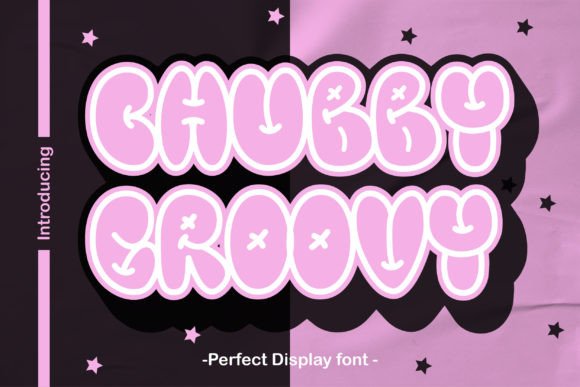 Chubby Groovy: The Playful Display Font for Memorable Brand Identity