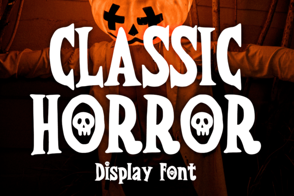 Classic Horror: The Perfect Display Font for Editorial Design