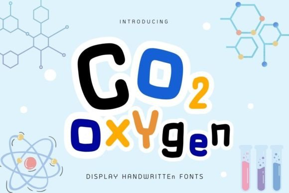 Co2 Oxygen: A Groovy Display Font for Modern Editorial Design