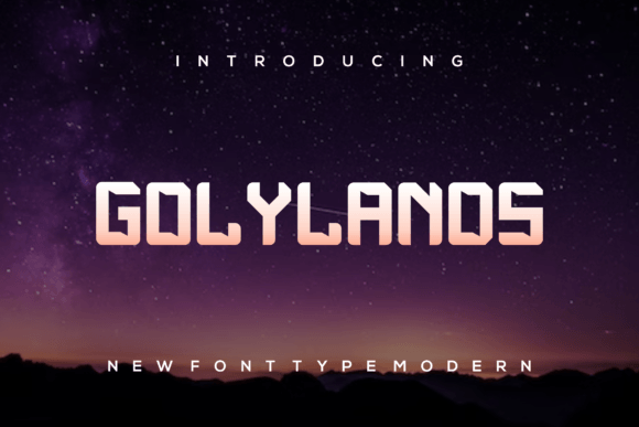Golylands Typeface: Elevating Handmade Brand Identity