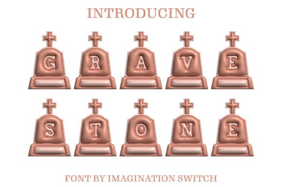 Gravestone Inflated: A Display Typeface for Bold Digital Branding