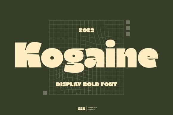 Kogaine Review: A Bold Display Font for Modern Branding
