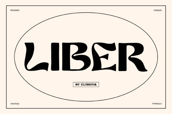 Liber Retro: The Whimsical Display Font for Handmade Brands