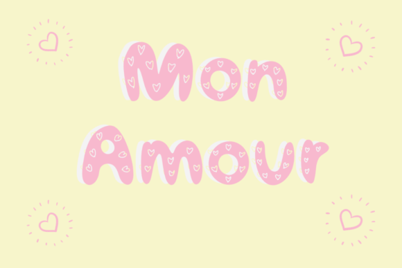 Mon Amour Typeface Review: A Romantic Display Font for Branding