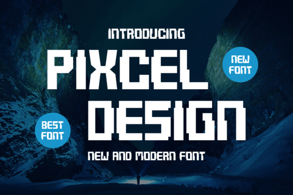 Pixcel Design: A Whimsical Display Typeface for Modern Branding