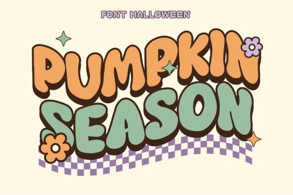 Pumpkin Season: A Playful Display Font for Joyful Branding