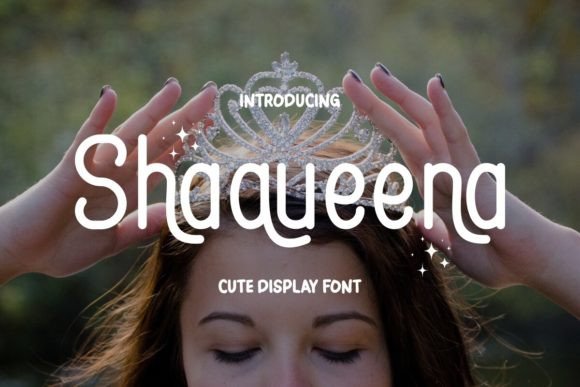 Shaqueena: A Graceful Display Font for Editorial Design