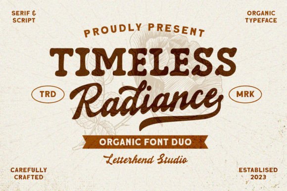 Timeless Radiance: A Premium Display Typeface for Digital Branding