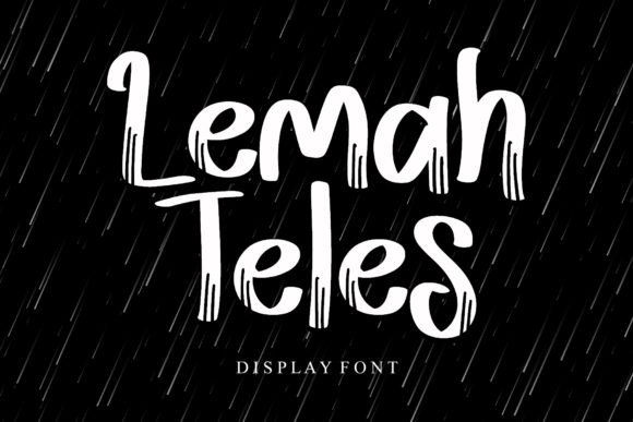 Upgrade Your Brand Identity With Lemah Teles Display Font