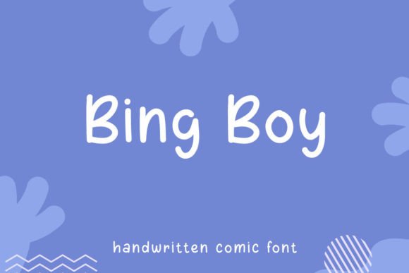 Upgrade Your Brand Identity with the Bing Boy Handwritten Typeface