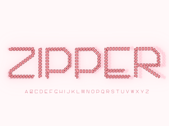 Zipper Typeface: A Designer’s Take on a Unique Display Font